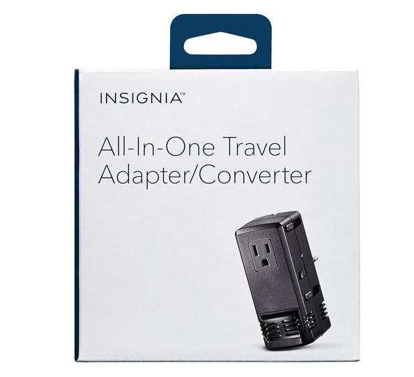 Insignia Travel Adapter